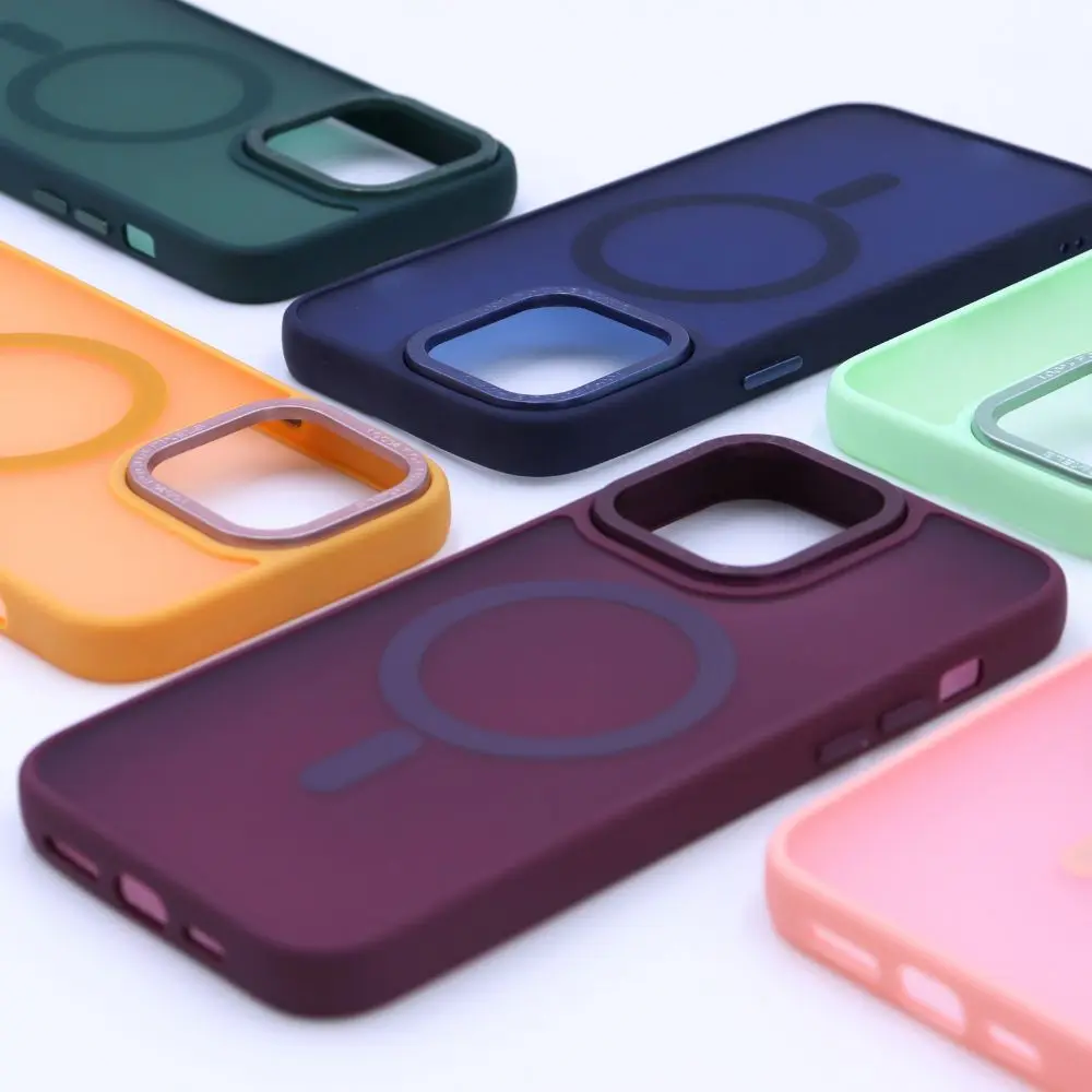 Skin Touch Matte Pc Tpu Mobile Cell Phone Case Back Cover For Iphone 15