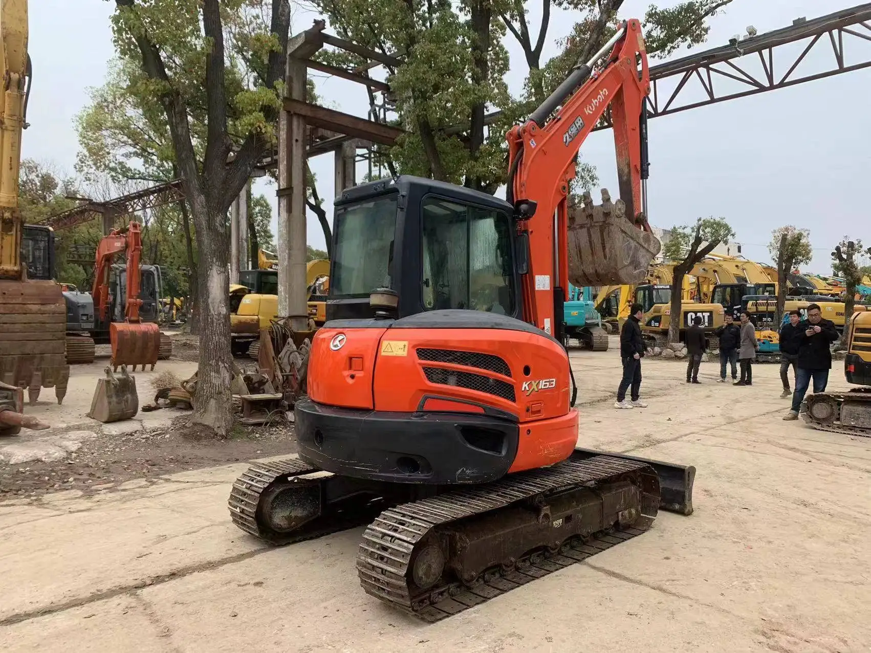 Used Excavator 6ton Kubota Kx163 Second Hand Machinery Used Excavators ...