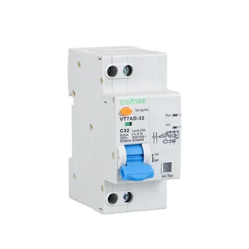 Rcbo 32amp Rcbo 100ma 4p Vt7ad Afdd Arc Fault Detection Device - Buy ...