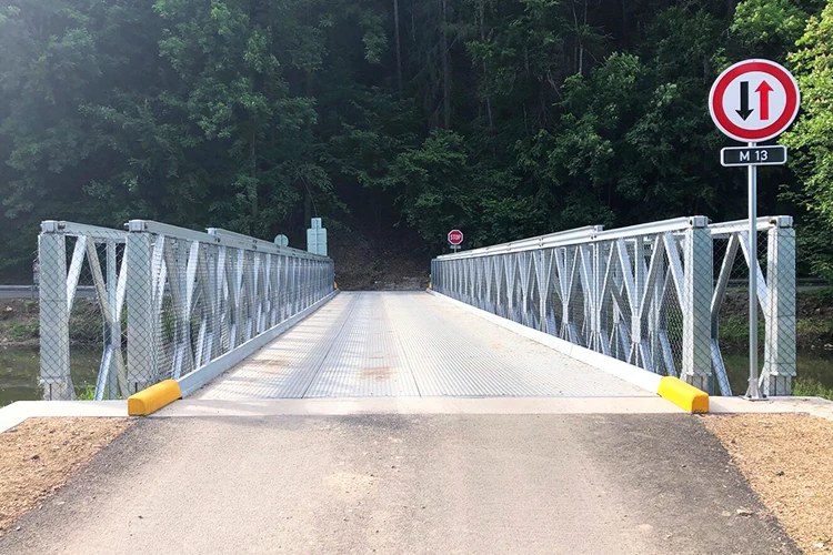 Steel Truss Frame Bridge Modular Prefab Portable Hd200 Steel Structure ...