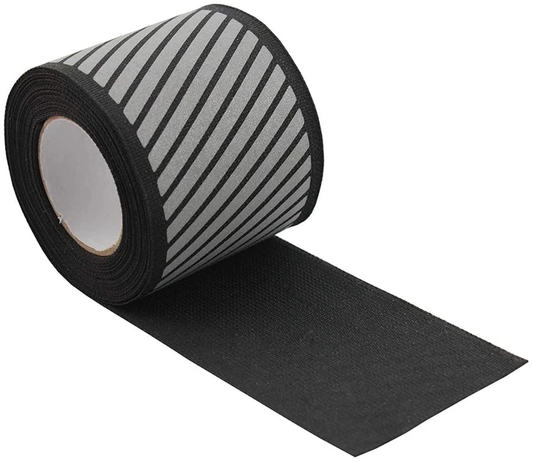 Custom High Visible 5cm Segmented Heat Transfer Reflector Tape Self Adhesive Reflective Tape for Clothes