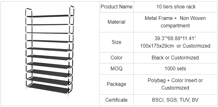 50 pair portable fabric shoe rack organizer cabinet for store steel double layer shoes foldable matel shelf for home modern
