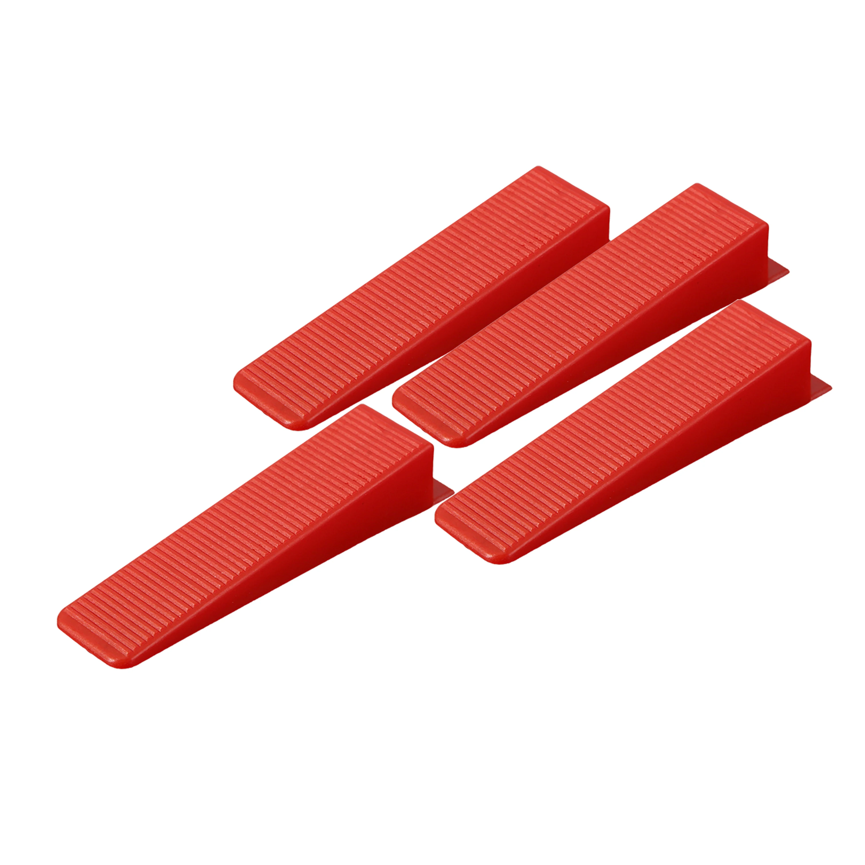 Mr.Ton Tile Leveling System – 200pcs Spacer Clips + 100 Wedges + Pusher, 3mm (1/8") For Floor/Wall Tile Install, Reusable Wedges