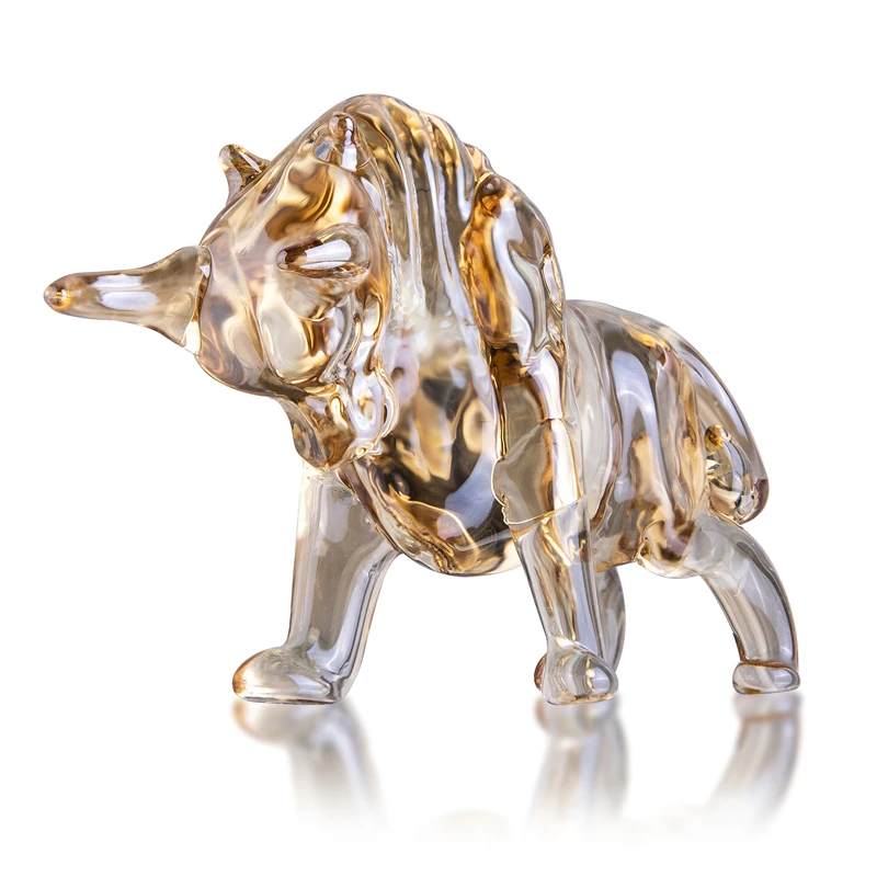 H&d Champagne Crystal Bull Figurine Art Glass Animal Figure Statues  Souvenir Sculpture Home Office Decor Gift For Dad/boyfriend - Buy Crystal  Animal Wedding Gifts For Guest Crystals Supply Crystal Christmas Ornament  Paperweight,Animal