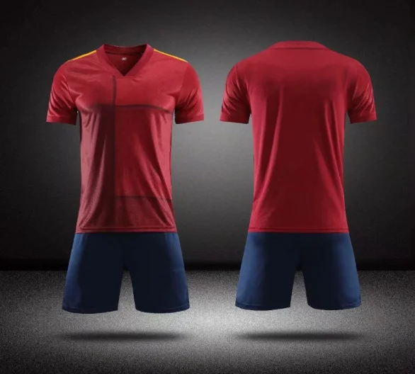 Hic Football Uniform Customized Cheap Soccer Jersey Set Dryfit Diego