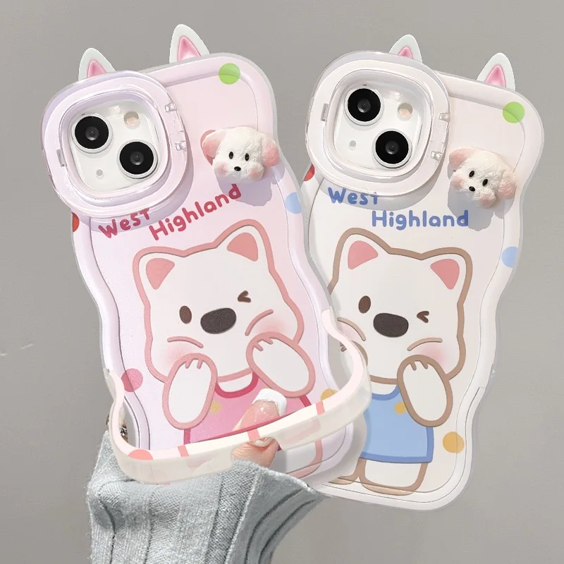 XP152 Cute Bear Phone case Suitable for iPhone 17PROMAX 16PLUS 15PRO 14 13 12 11 New