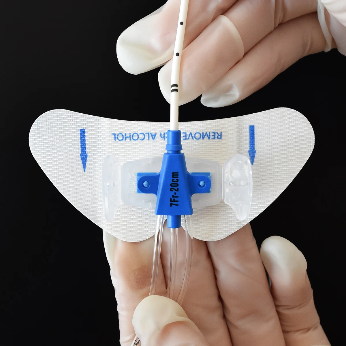 Disposable Medical Supply PICC Plus Catheter Stabilization Device EOS  Disinfecting Type