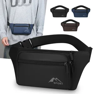 Outdoor Sports Waist Bag Fashionable Outdoor Mobile Phone Chest Bag Trendy Single Shoulder Crossbody Bag Wholesale
