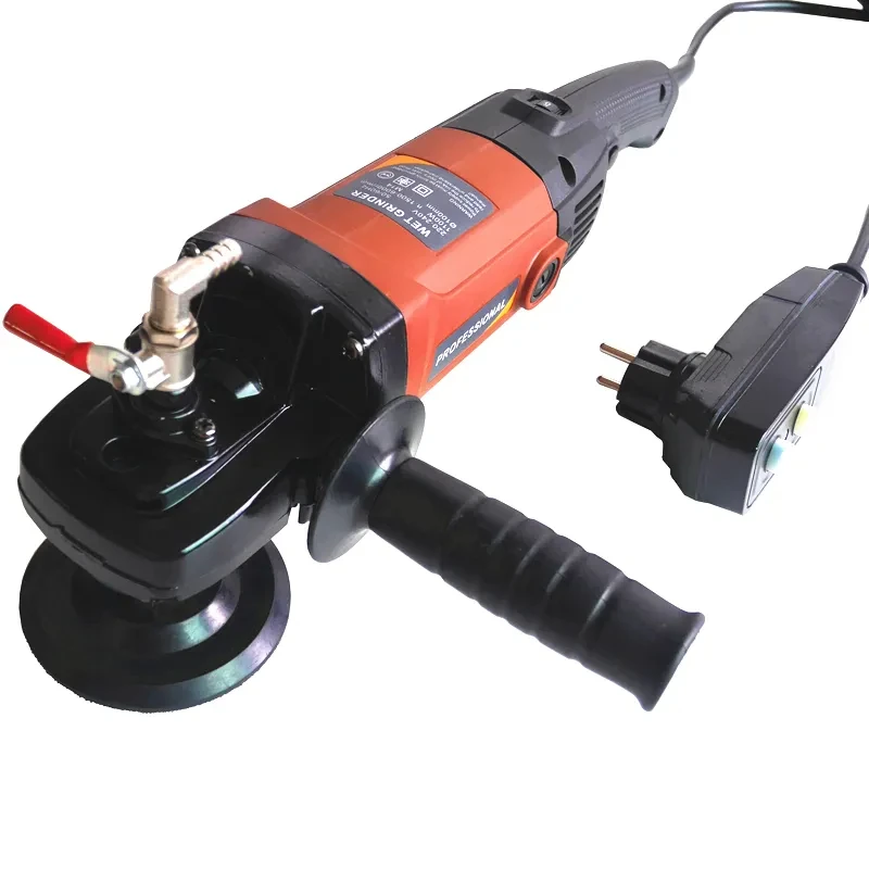 Electrical Manual Wet Polishing Machine Portable Polishing Angle Grinder Wet Polishing Tools