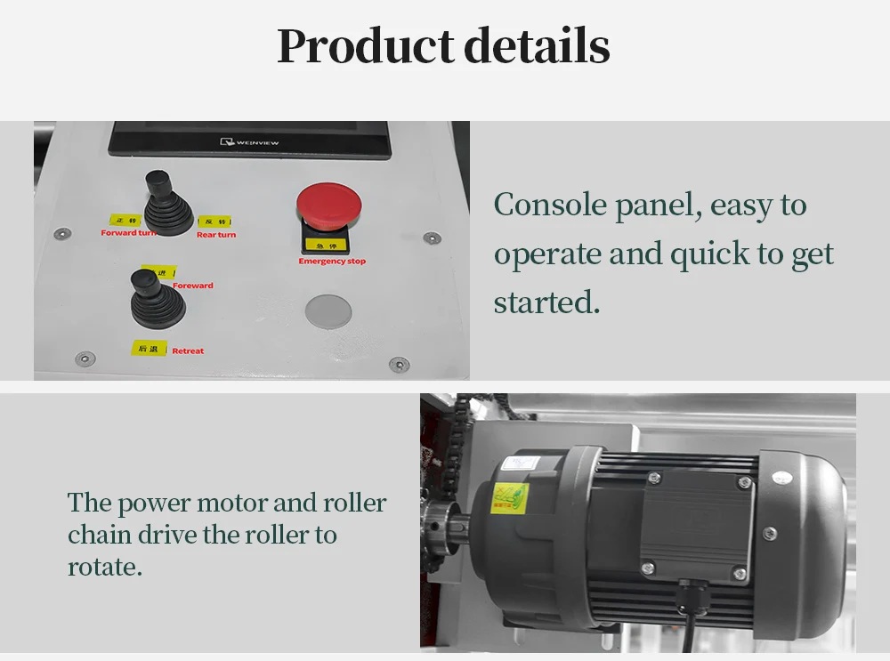 Unmanned conveyor bend RGV for panel furniture packaging production line details