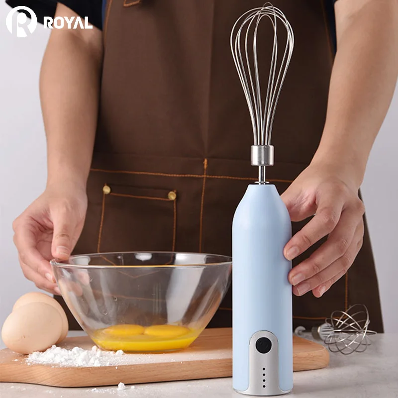 Hot Sale 3 Speed Portable Plastic Wireless Egg Whisk Head