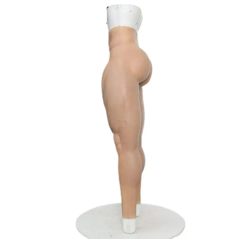 Artificial Silicone Fake Man Simulation Muscle Pants Macho Strong Legs Muscular Costume for Realistic Crossdressing Cosplayer