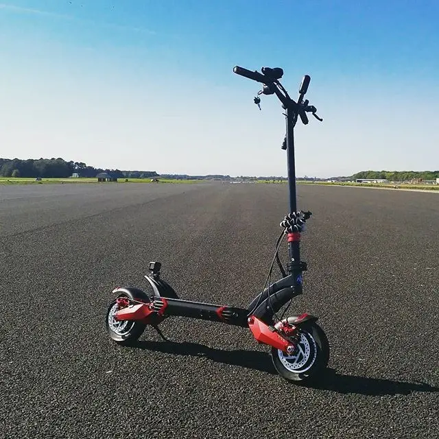 2020 Extreme Dual 1000wt hub motors (peaking 3600wt) и внедорожная подвеска Zero 10x Электрический скутер