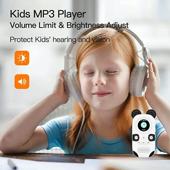 Fun and Colorful Ruizu X31 Cartoon MP3 Player for Kids Brightening Their Music Experience With Playful Design and Portability