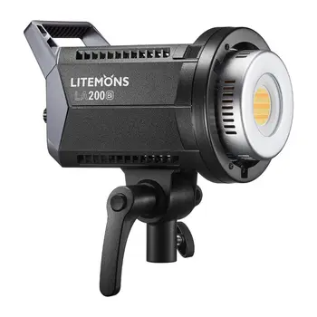 Godox LA200Bi Bicolor LED Video Light, 210W 2800K-6500K 79200Lux Bowens Mount Led Light, APP Control,
