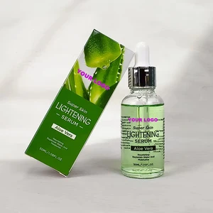 Soothing Calming & Pore-Refining Face Serum With Aloe Vera & Niacinamide Non-Greasy Fast-Absorbing Face Serum for Sensitive Skin