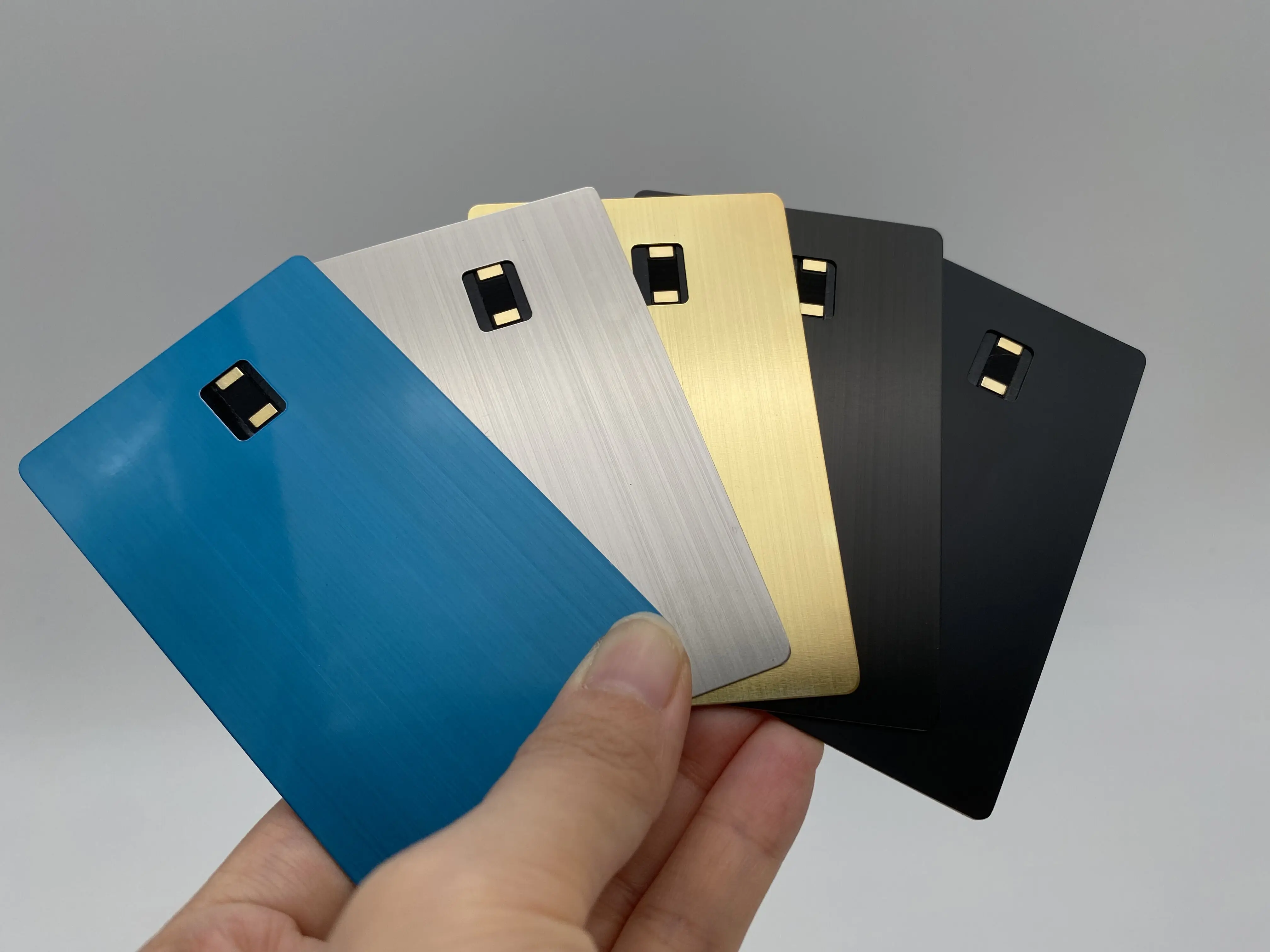 Factory Hologram rainbow Scratch Proof Metal Atm Card Visa ATM Credit Blank Bank Metal Mirror  Tarjetas Bancaria Card