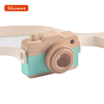 Wholesale Wooden Camera Toys Hobbies Kids Cute Decoration Toddler Children Wooden Toy Camera For Kids