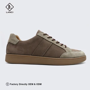 LANCI High Quality Men's Shoes Wholesale Men Shoes Custom logo Genuine Luxury Design Sneakers for Men