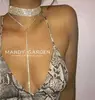 10 layer choker silver