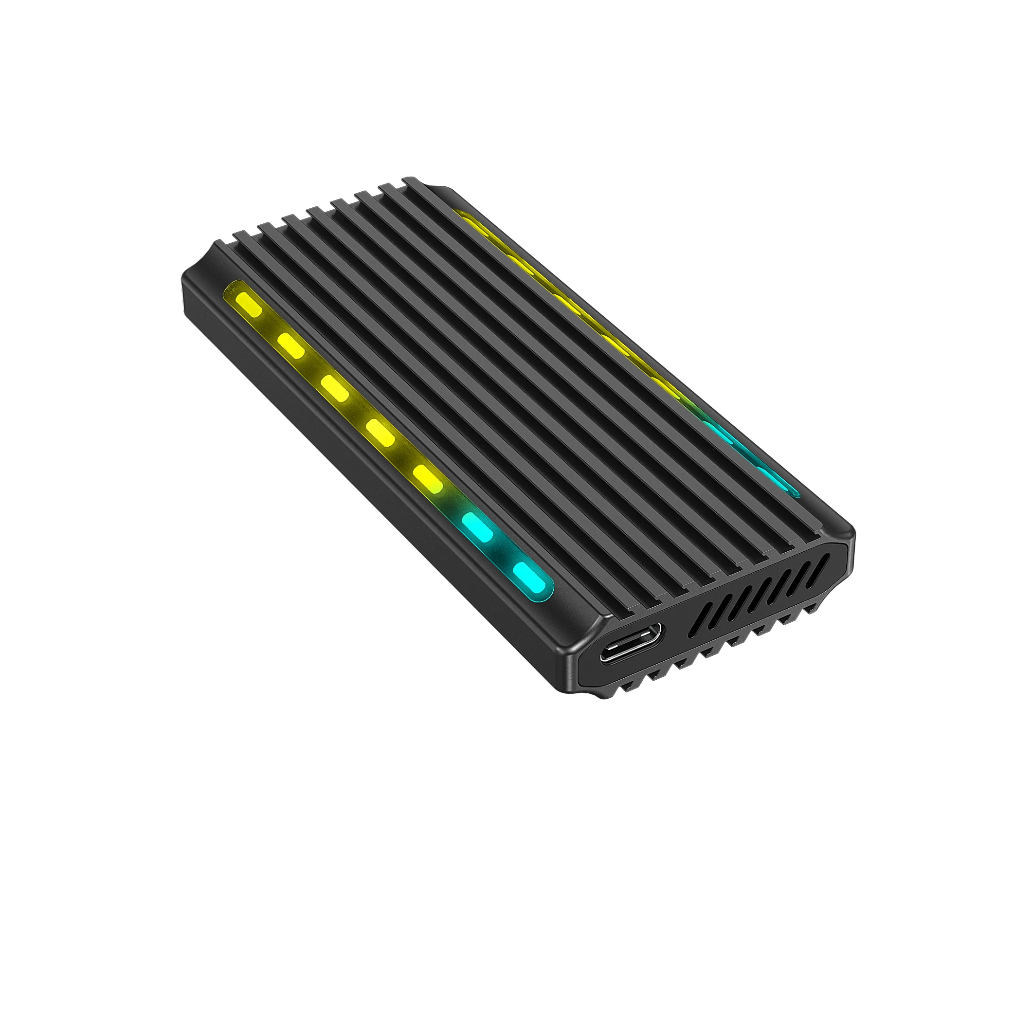 Не требует применения инструментов, USB3.1 Тип C двойной протокол NVME PCIE SATA NGFF SSD HDD корпус 10 Гбит/с RTL9210B M2 корпус SSD