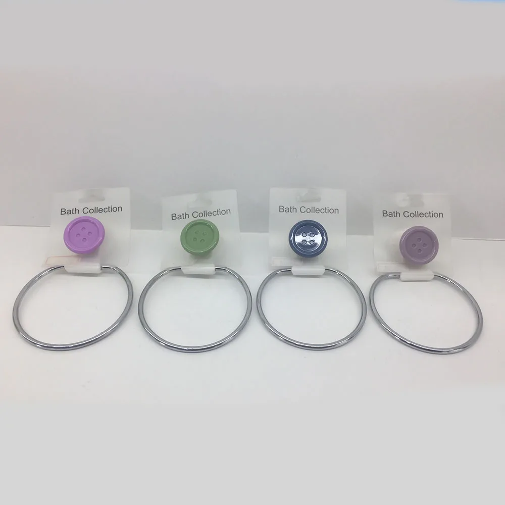 Cross Border Wall Strong Suction Creative Non Punching Plastic High Lightweight Durable Bathroom Towel Hanging Single Tier Racks