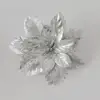 Silver bright platinum silver powder flower