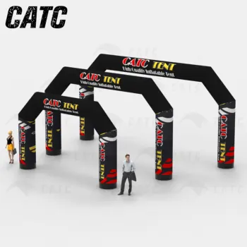 CATC Advanced Quality Racing Inflatable PVC Arch for Outdoor Sports Air Sealed Commercial Hot Sales Inflatable Arch Door