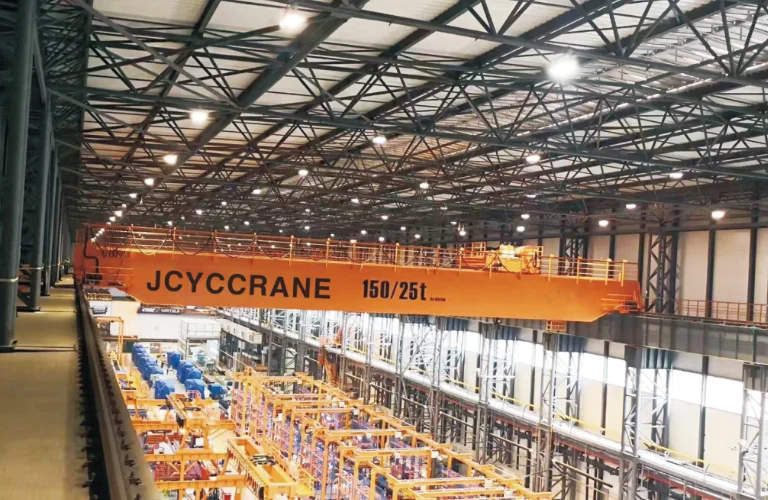 10t 20ton Travelling Single Girder Overhead Crane A6 Duty With 10-25m Span