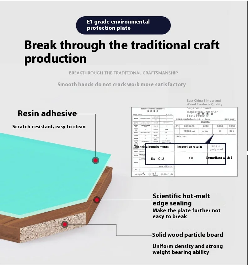 Modern Design Training Table and Chair Set Long Wooden Panel Negotiation Table for Employee Training Office Furniture