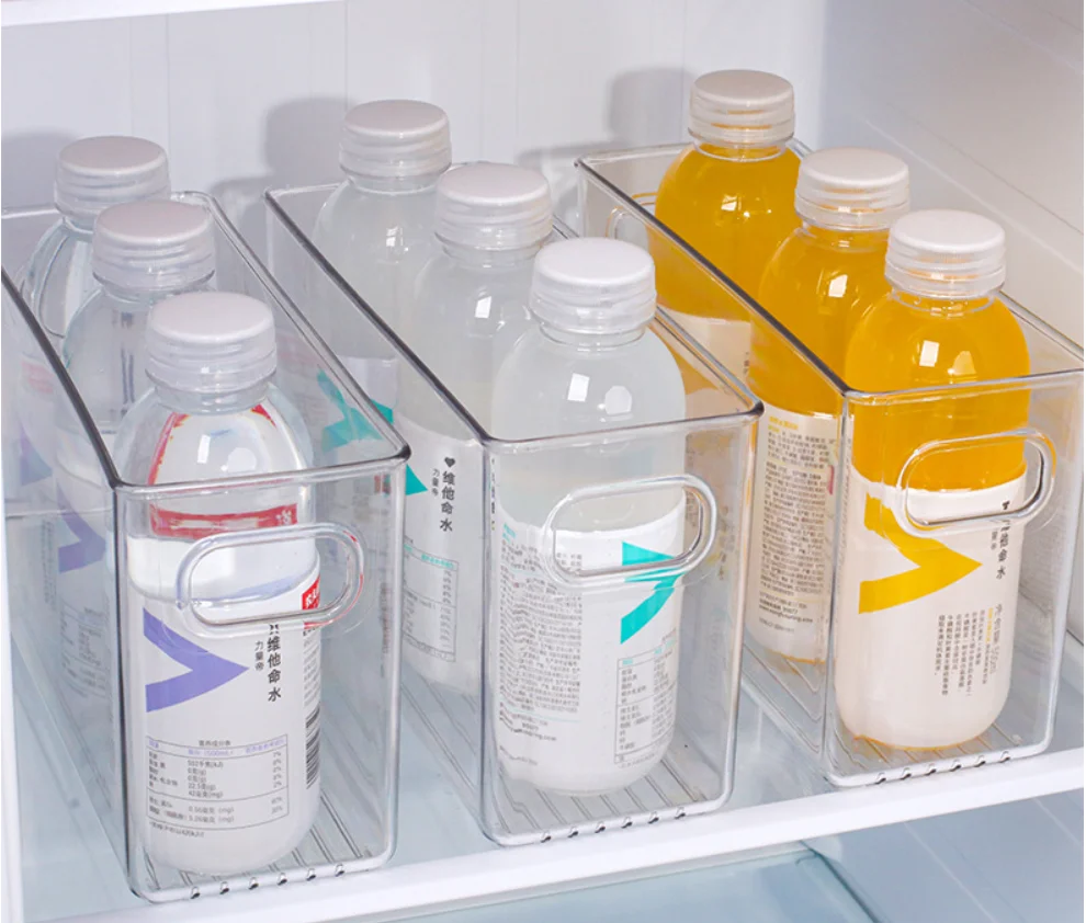 Wholesale Modern Japanese Drawer Type Stackable Refrigerator Vegetable Plastic Storage Box Food Container