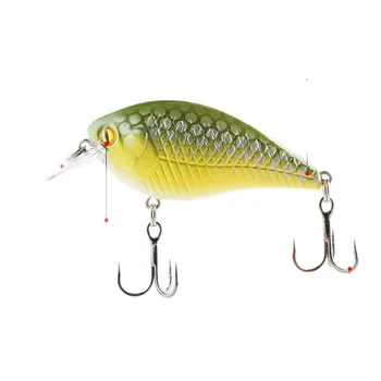 Factory Wholesale Short Lip Crankbait, Floating Bionic Hard Fishing Lure, Wobbler Hard Bait Fishing Tackle, 60mm/12g – Hard Lure – view 2