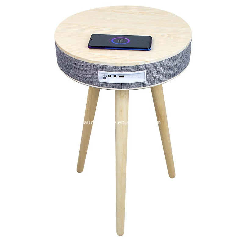 Multifunctional Blue Tooth Speaker Table Speaker with Wireless Charging Factory Wholesale
