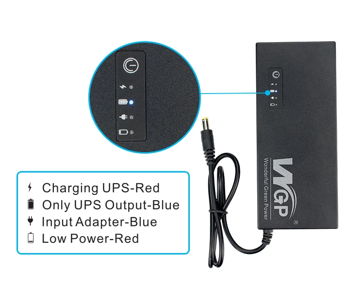 WGP Smart DC MIni Ups for Wifi Router Mini DC Ups 3A Mini Ups Output 12V