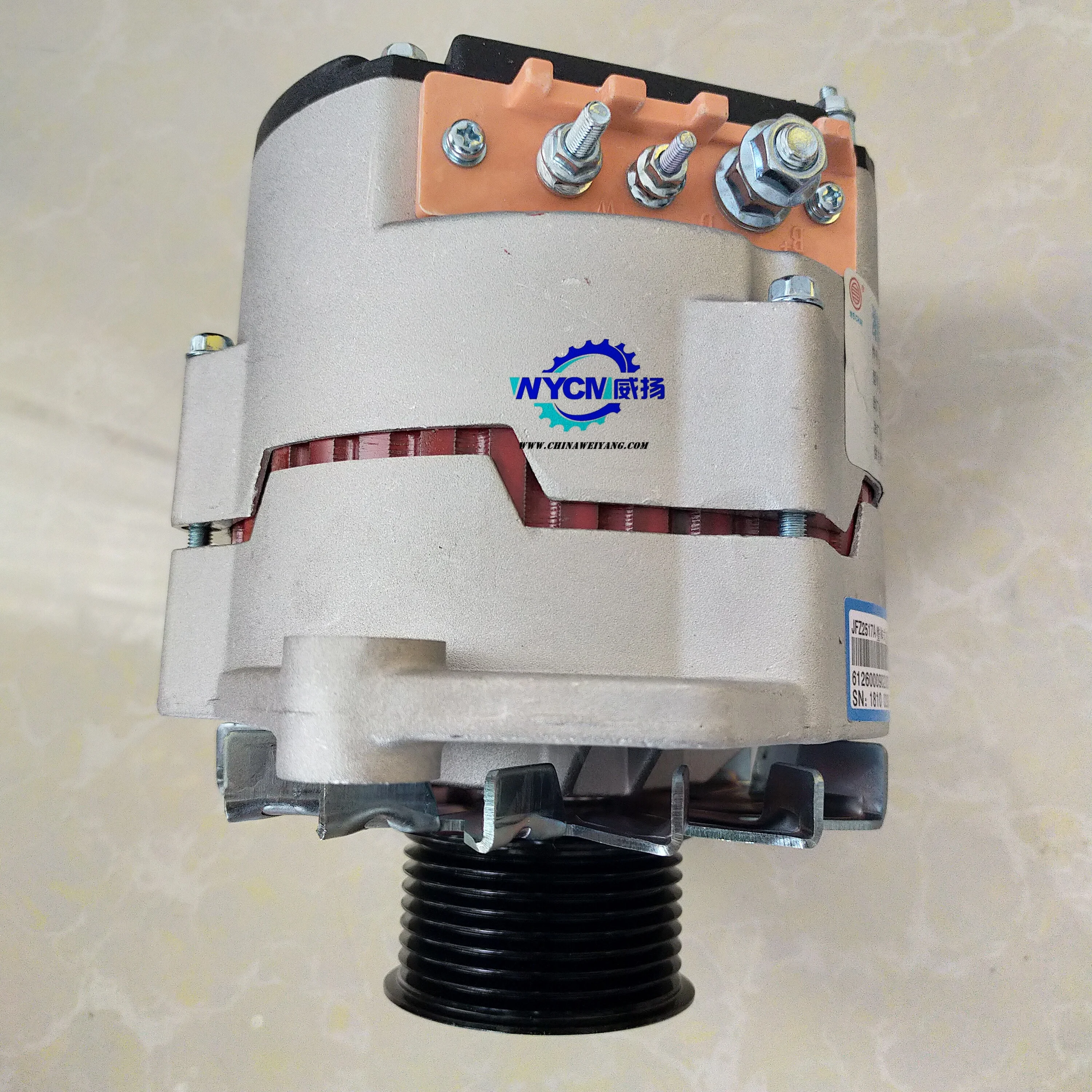 【中古】 Canta AgnesJaoui Genuino Weichai WD615 motor alternador 612600090206 JFZ2517A