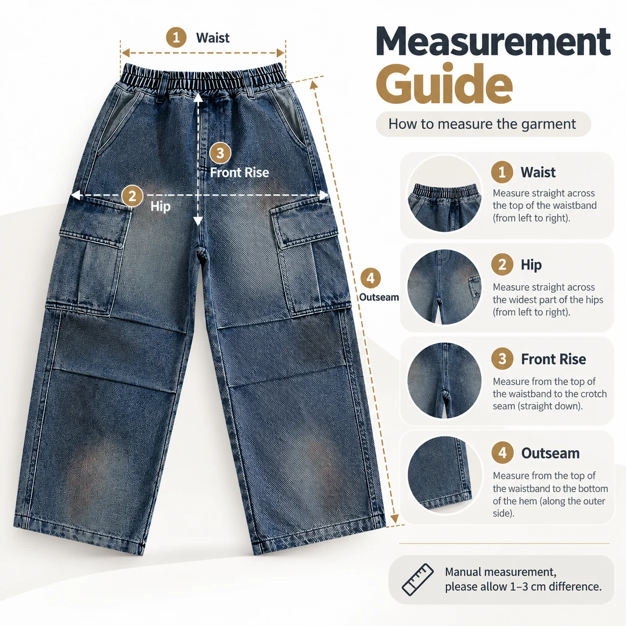 Size measurements