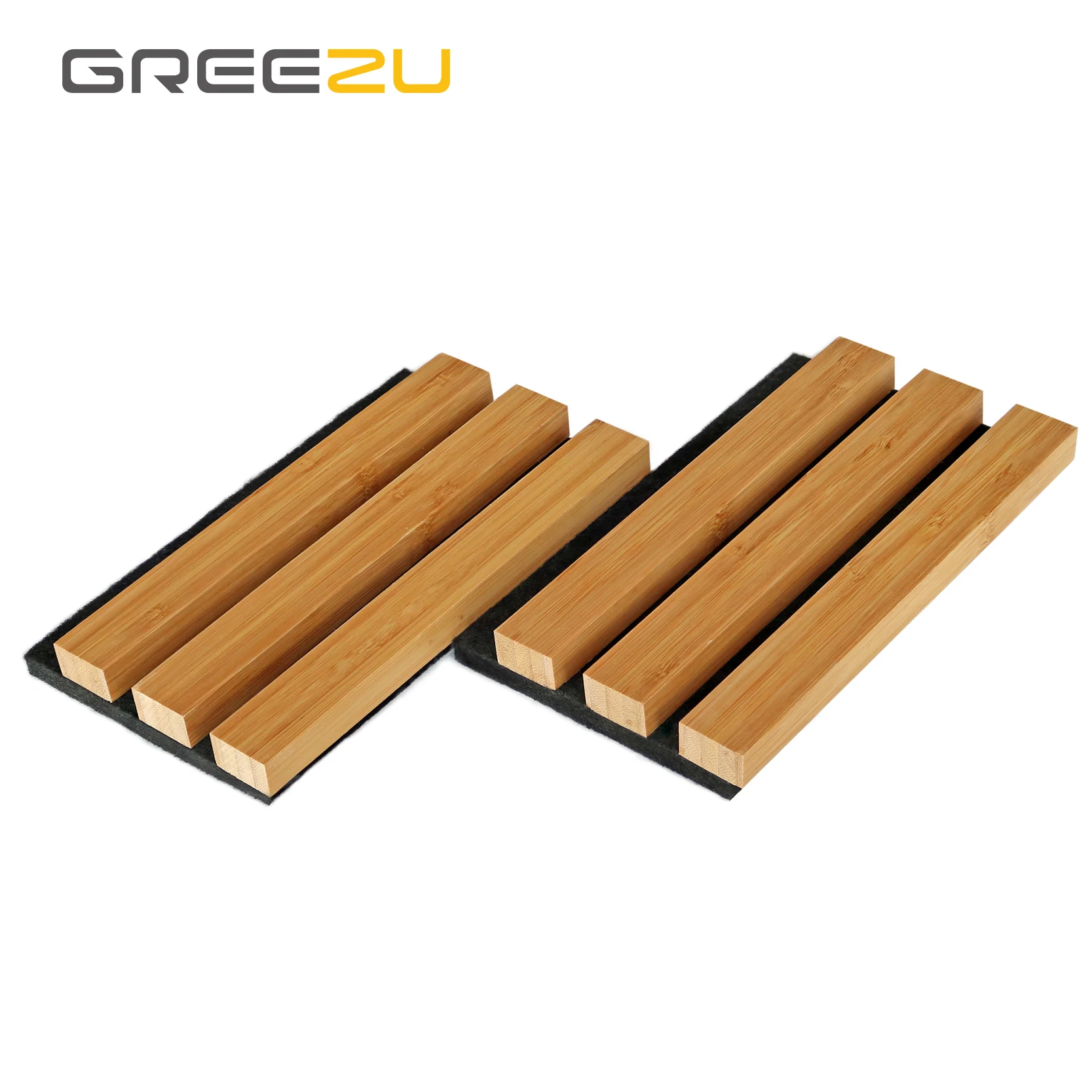 Bambus-Akustikdiffusorplatten Modernes Design Bambus-Akustikpaneel  Bambus-Wandplatte Akustikpaneele Schalldmmplatte