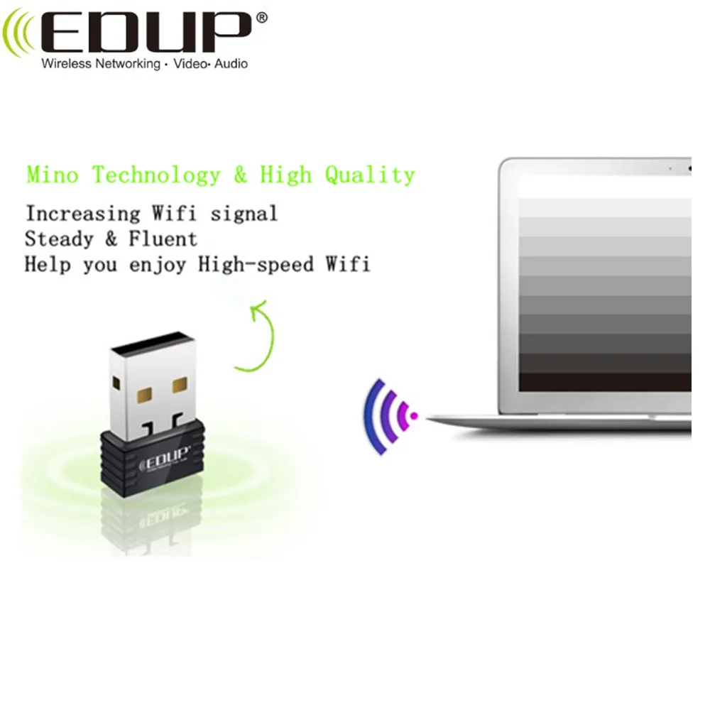 Wifi Dongle Rt5370 Main Chip Usb Adapter Antenna Network Card 2.4Ghz Rt 5370 Receiver for Tv Computer