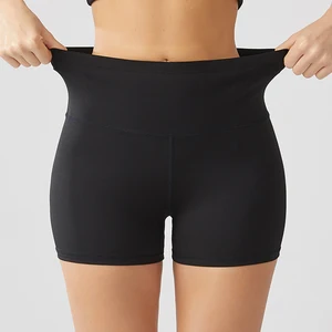 2026 Seamed Cycling Shorts Women Running Sport Push up Stretch Workout Yoga Shorts High Waist Fitness Biker GYM Short