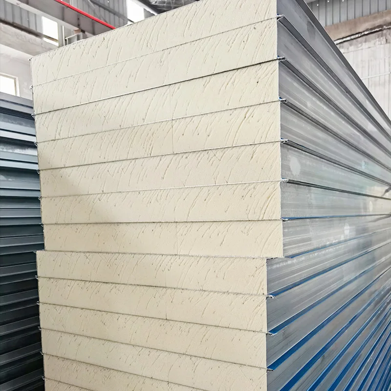 50/75/100/150mm Thermal Insulation PUR/PIR PU Polyurethane Sandwich Panel for Wall & Roof for Clean Cold Storage Room