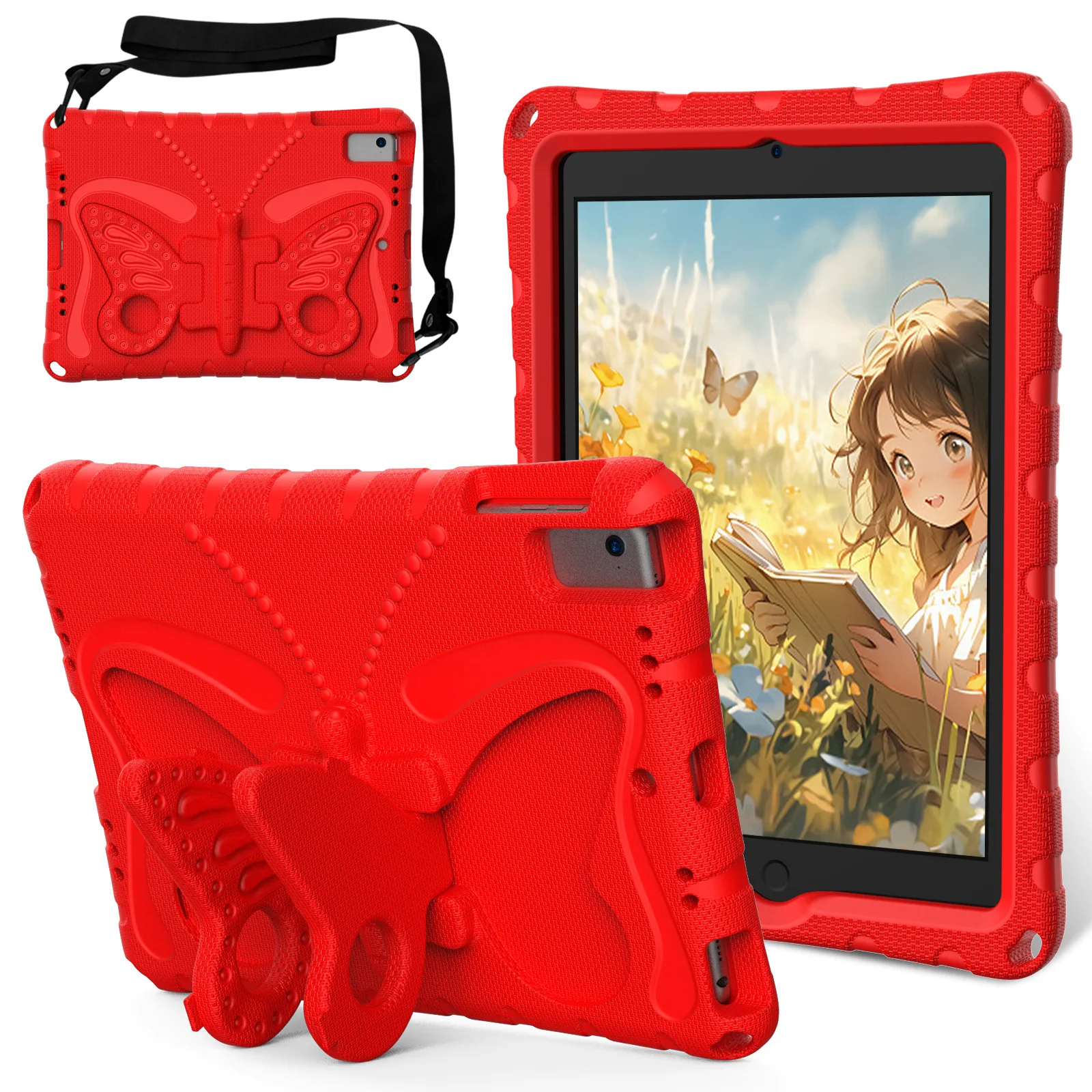 EVA Children Tablet Case For iPad 11 13 2024 Tablet Protective Foam Kids Tablet Cases For Samsung S9 Plus  Laudtec