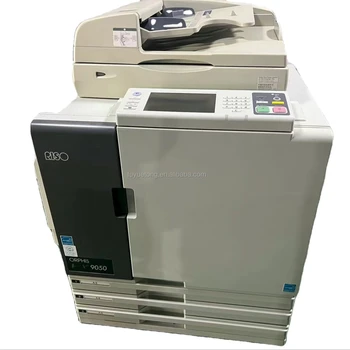 EX9050 Digital Duplicator Scanner Used Risos ComColor EX9050 9000 A3 Drucker 150 Seiten Pro Minute Color Inkjet Printer