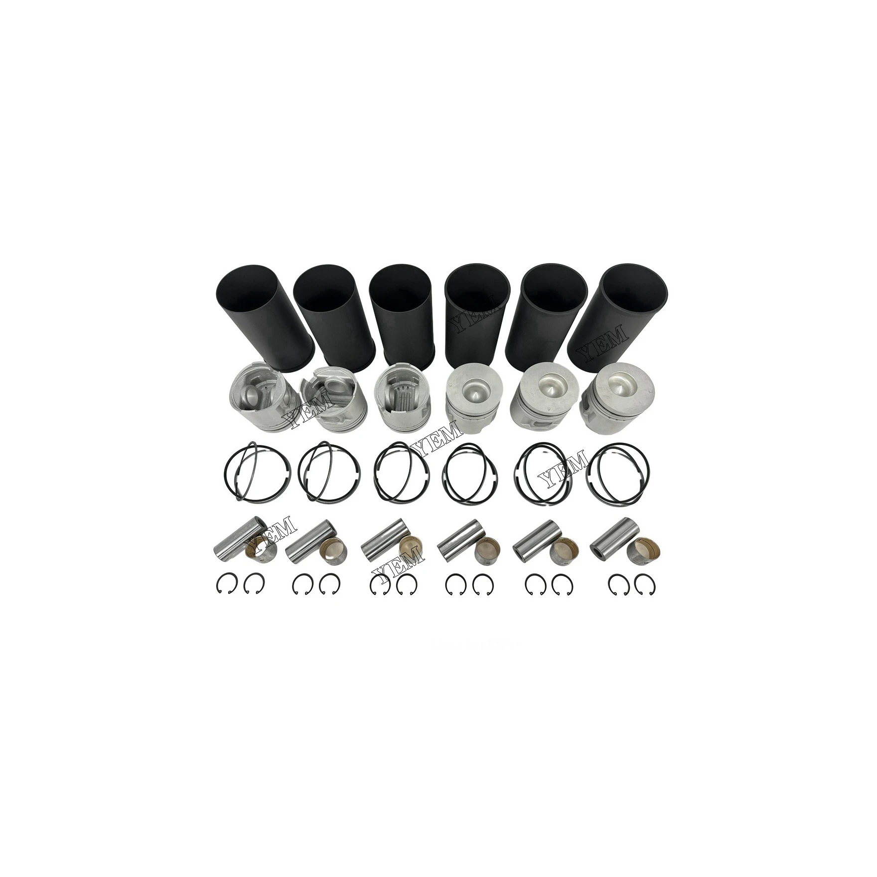 6D17 Cylinder Liner Kit for Mitsubishi Engine Rebuild Kit
