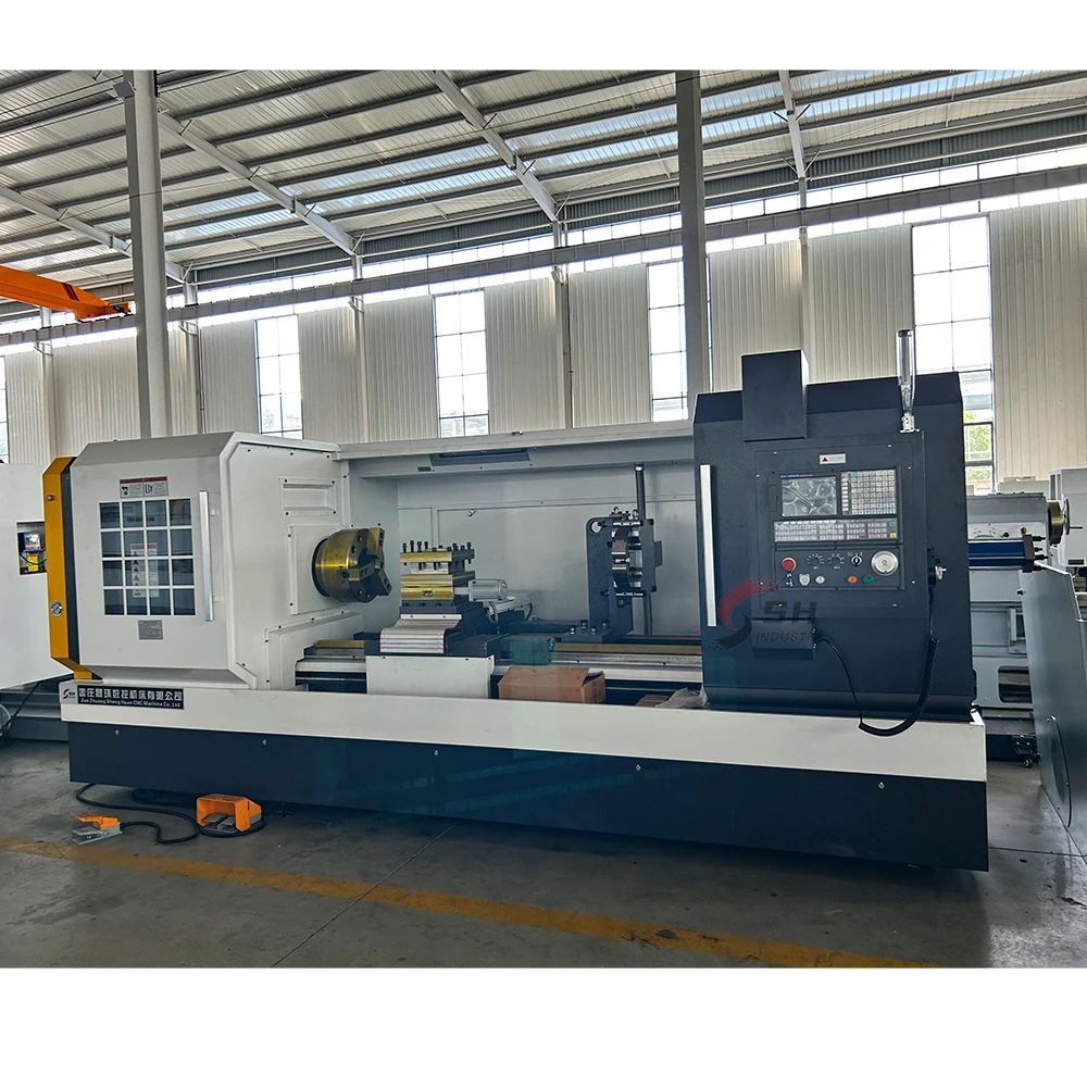 High Speedin 2024 Latest Price 2024 Cnc Large Flat Bed Lathe Ck6180 Cnc ...