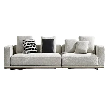 High-end Customized Modular Sofa Oversize Shape Luxurious Velvet Fabric Round Sofa