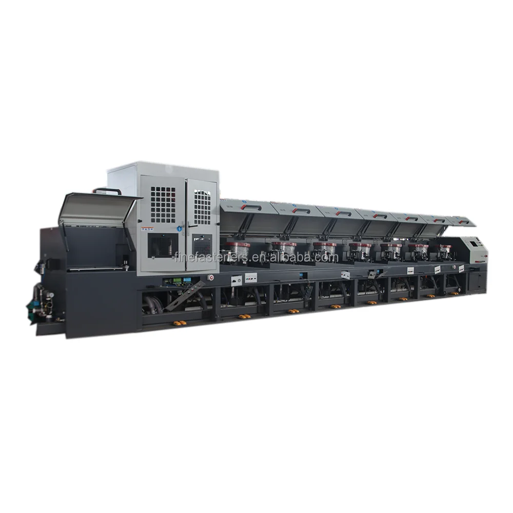 High Speed Automatic Straight Line Wire Drawing Machine 