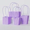 Square Grain Violet Purple