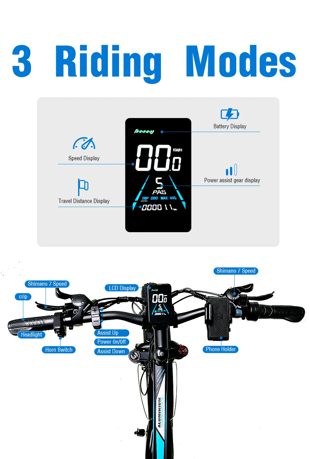 Wholesale 48v 1000w Dual Motor Big Power Bicycle Electric Fat Tire