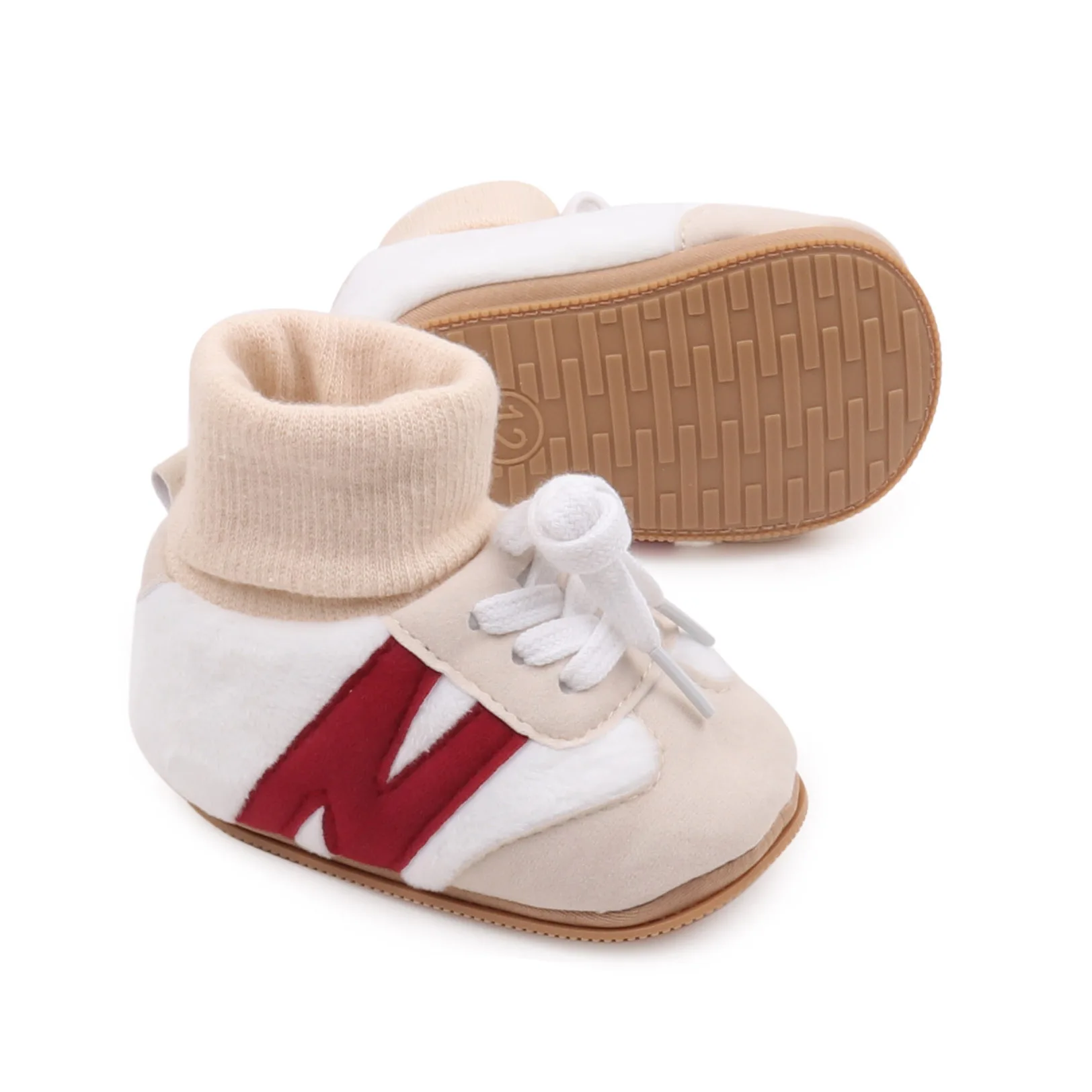 Autumn and Winter Warm Newborn Baby Walking Socks Shoes Cute and Comfortable Walking Shoes details