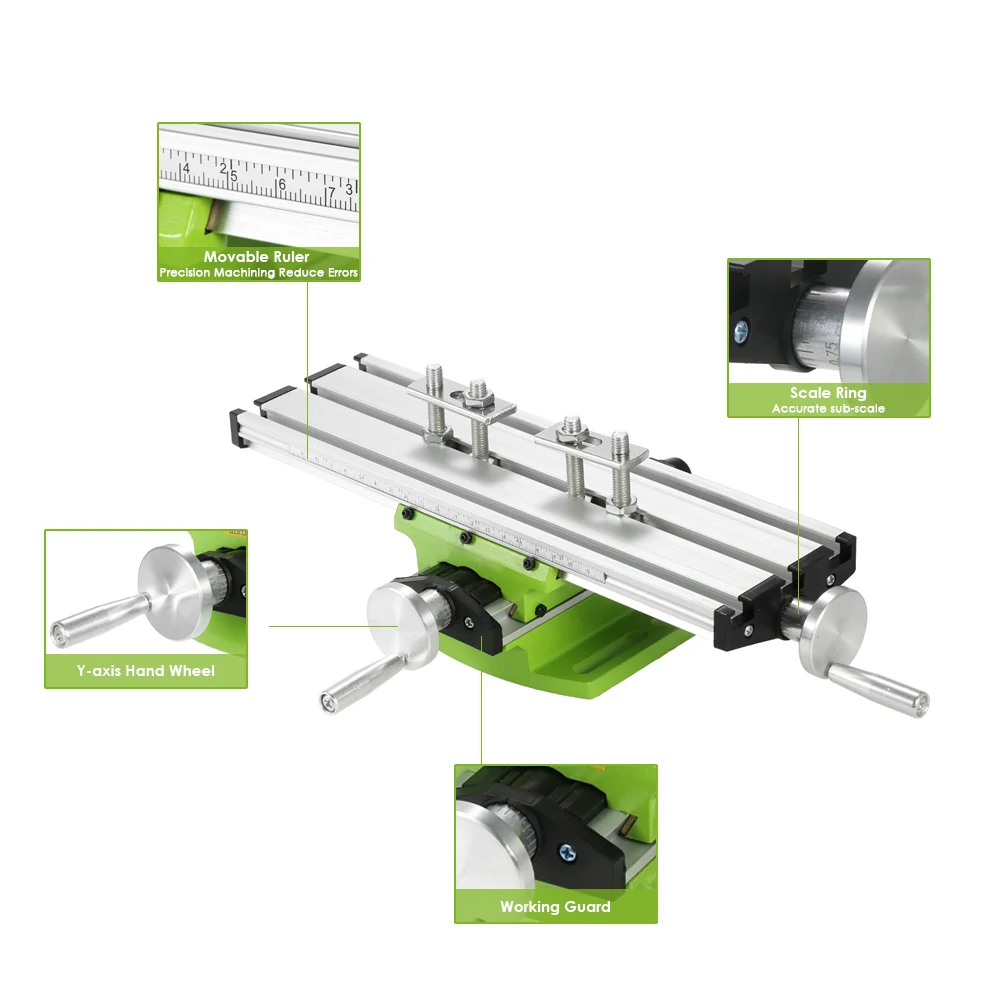 Mini Compound Bench Drilling Slide Table Worktable Milling Working ...